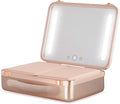 Large Makeup Bag with LED Light Up Mirror