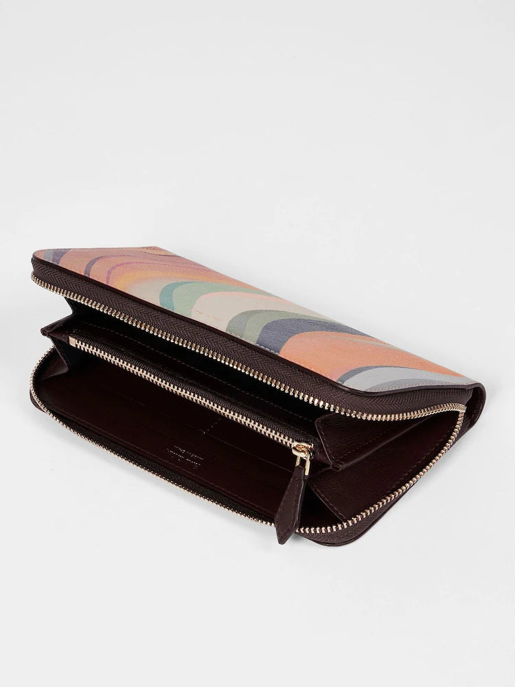 Orange Signature Swirl Purse