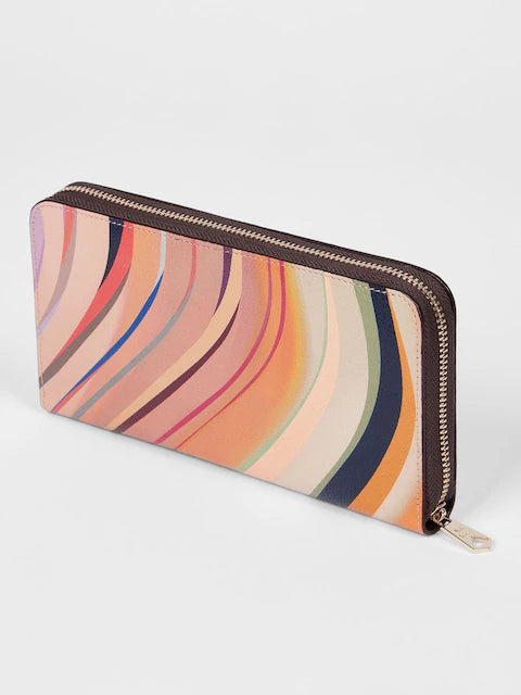 Orange Signature Swirl Purse