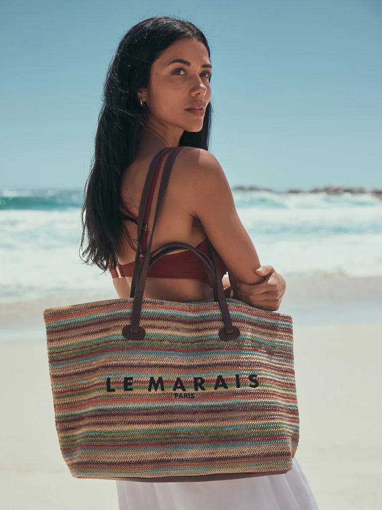 Stripe Shoulder Bag