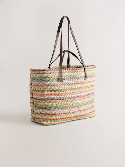 Stripe Shoulder Bag